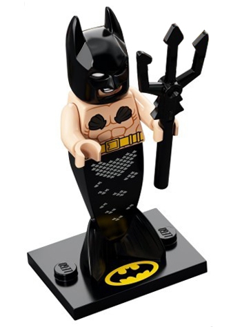 Mermaid Batman, The LEGO Batman Movie, Series 2 (Complete Set with Stand and Accessories)
Komplett i god stand.