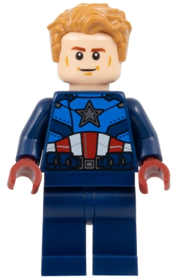 Captain America - Dark Blue Suit, Dark Red Hands, Hair
Komplett i god stand.