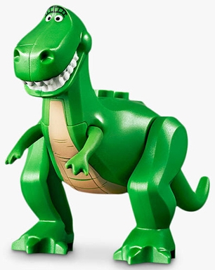 Dinosaur Toy Story (Rex), Tan Stomach and Eyebrows
Komplett i god stand.