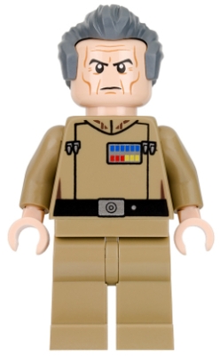 Grand Moff Wilhuff Tarkin - Dark Tan Uniform
Komplett i god stand.