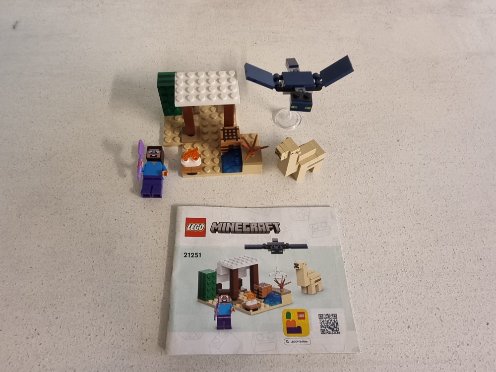 Sett 21251 fra Lego Minecraft serien.
Som nytt.
Komplett med manual.