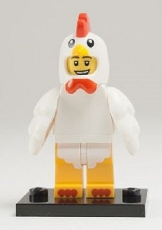 Chicken Suit Guy, Series 9 (Complete Set with Stand and Accessories)
Komplett i god stand.