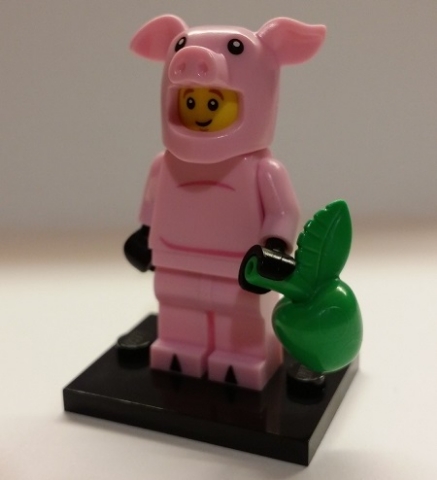 Piggy Guy, Series 12 (Complete Set with Stand and Accessories)
Komplett i god stand.